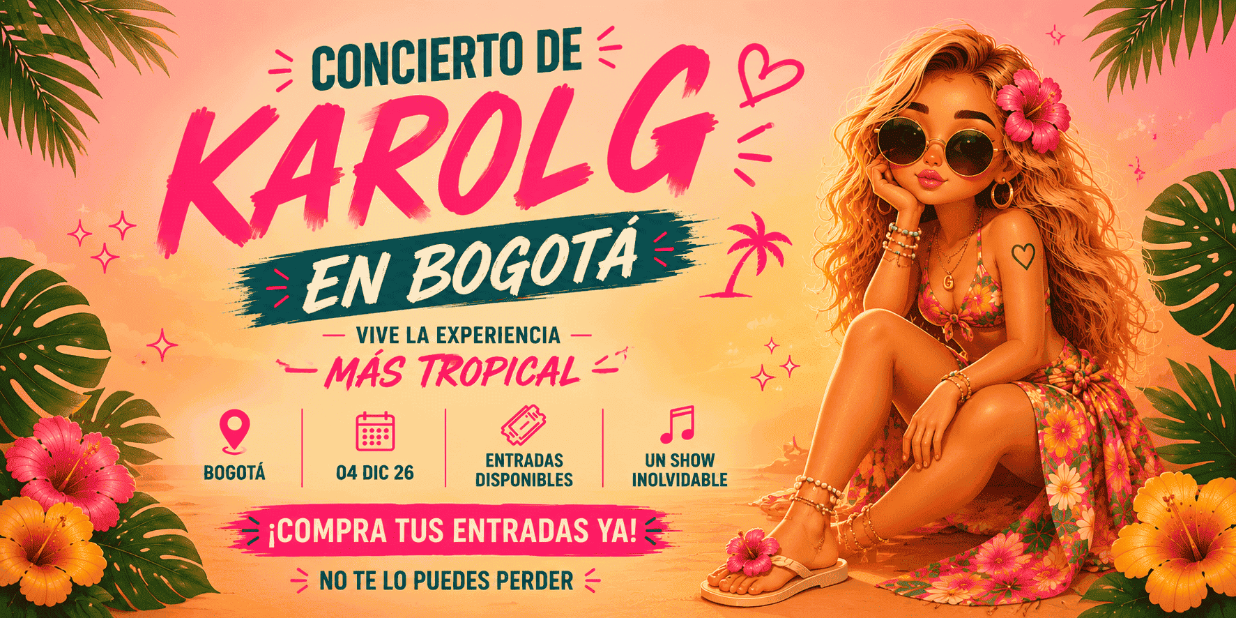 Karol G Concert in Bogotá