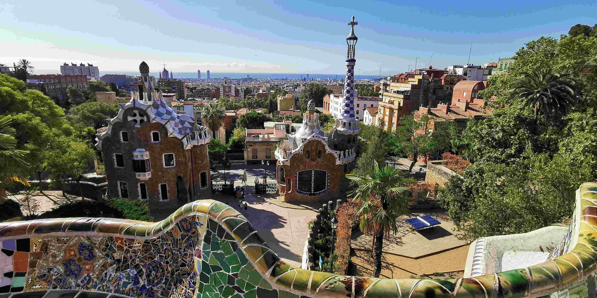2η Μέρα | Βαρκελώνη – Λόφος Montjuïc – Ισπανικό χωριό – Paseo de Gracia – Sagrada Familia - Park Güell.