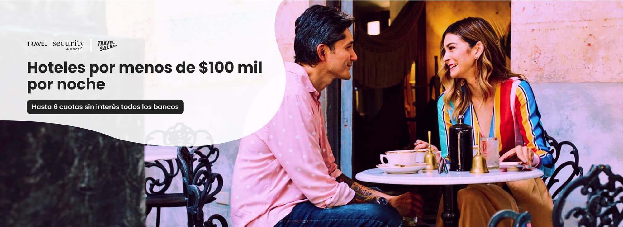 TRAVEL SALE: Hoteles por menos de $100 mil por noche