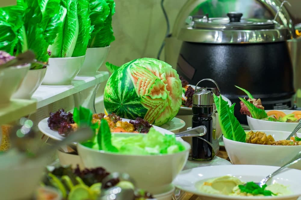 Muscat Gate Hotel, Breakfast buffet