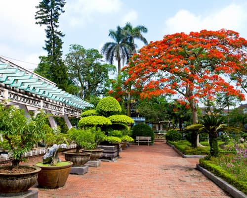 Cycling along Vietnam’s red river delta