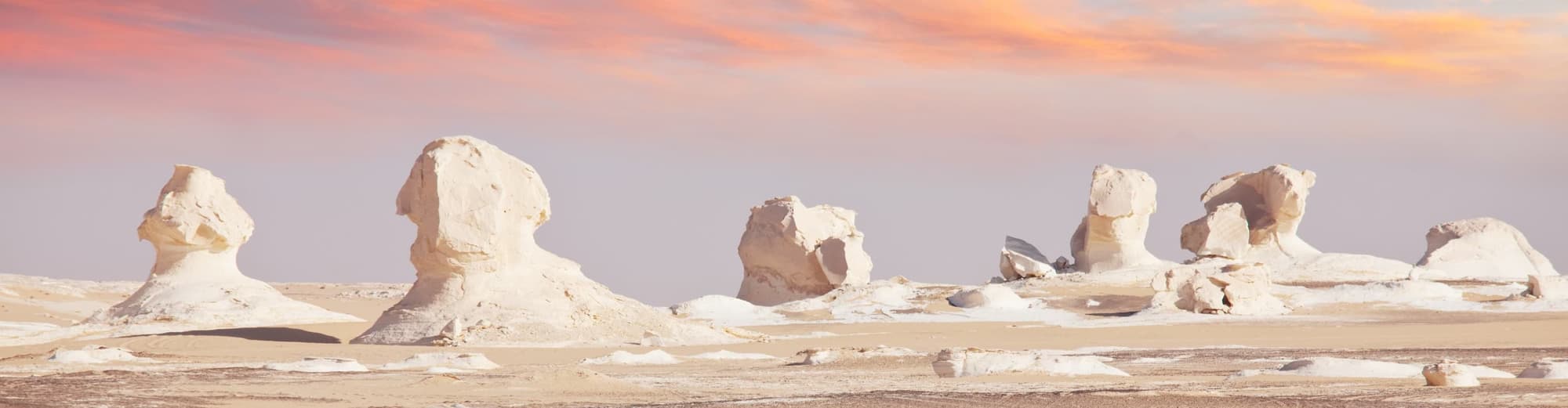 Parque Nacional del Desierto Blanco, Egipto