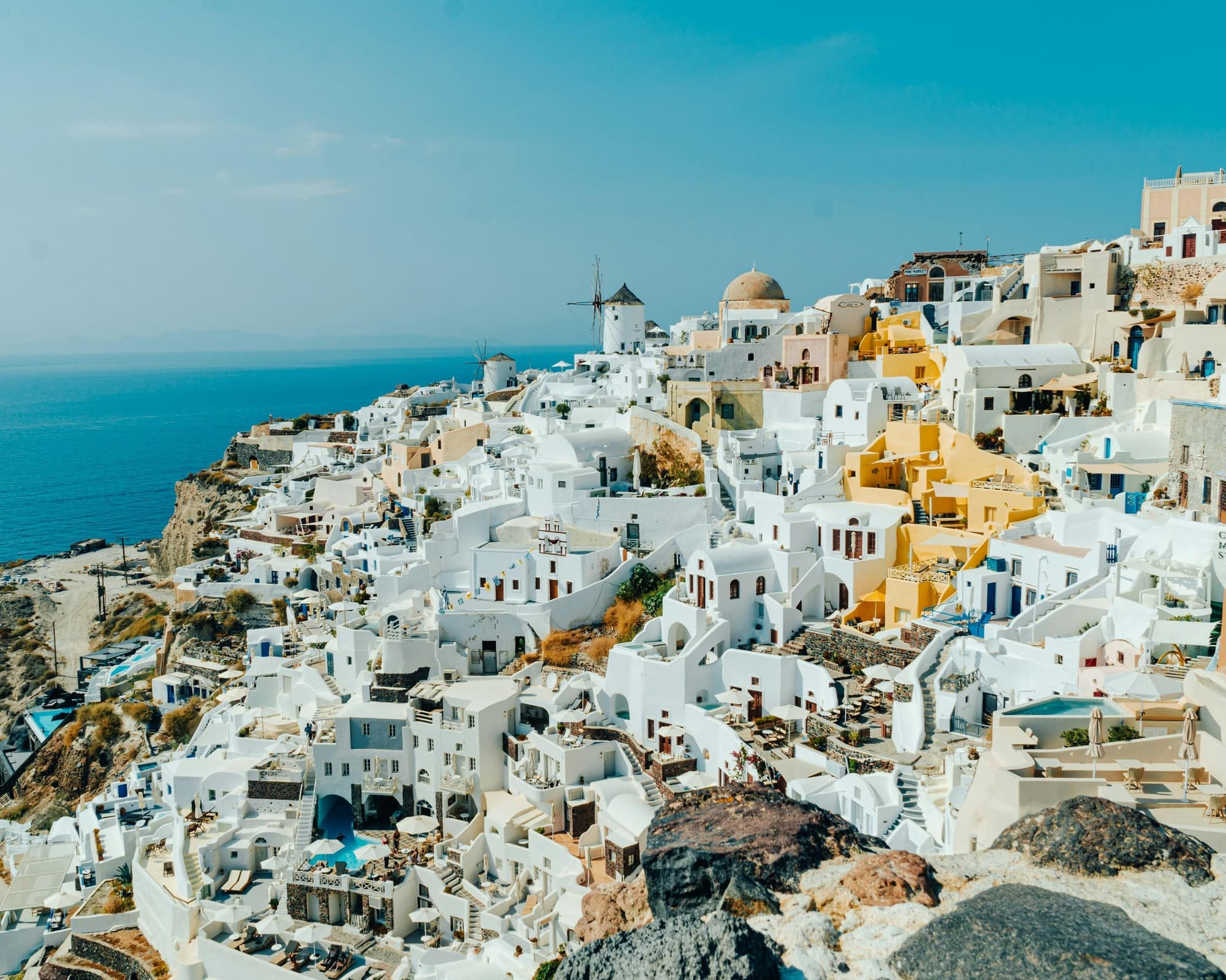 île de Santorin, Grèce