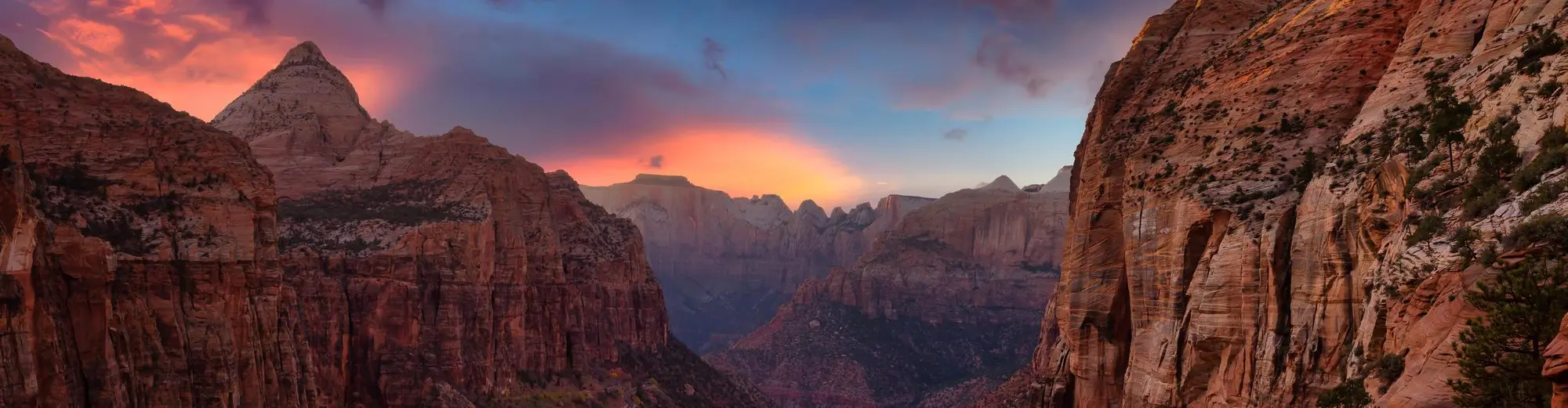 Parco nazionale di Zion UT, Stati Uniti d'America