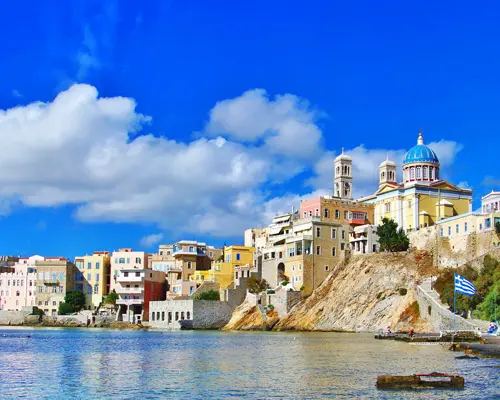 Ostrov Syros, Řecko