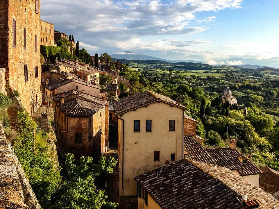 Montepulciano, Italien