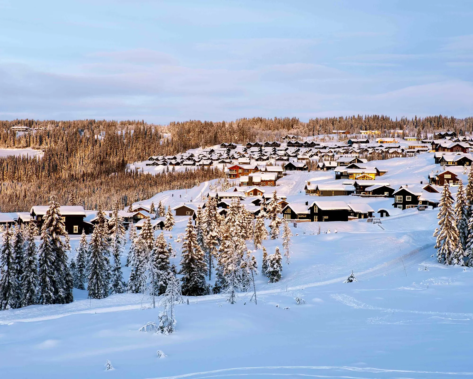 Hafjell Ski Resort, Norwegia