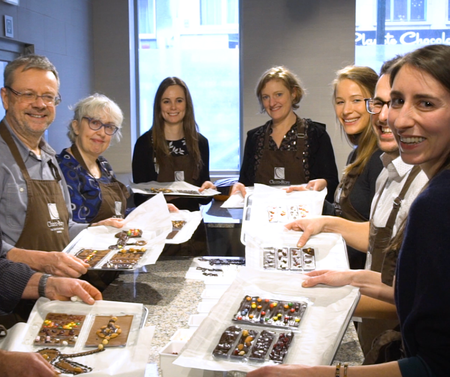 Create Your Own Tablet and the Brussels Chocolate Museum in Small Groups