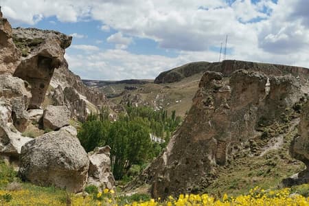 Green Full-Day Tour in Cappadocia: Kaymakli, Ihlara Valley and Selime Monastery with Lunch and Pick-up