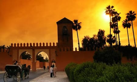 Cena espectáculo de las Mil y una Noches en Marrakech