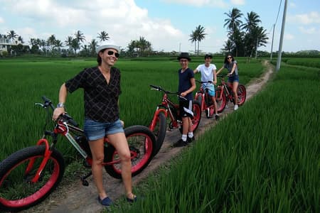 Elektrische fietstocht in Ubud