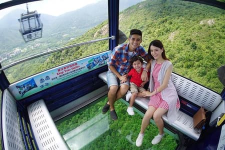Ngong Ping 360 Cable Car Ticket on Lantau Island