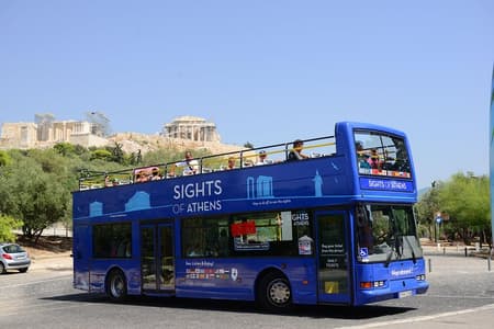 Hop on Hop Off Klassieke tour door Athene, Piraeus & stranden