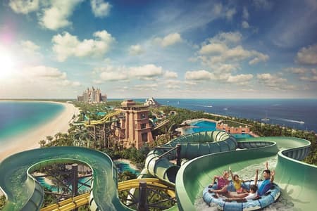 Aquaventure World: Waterpark Day Pass (com opções para Aquário)