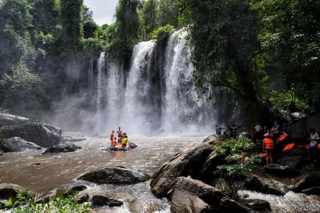  Private Kulen Mountain and Beng Mealea Temple Tour
