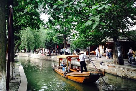 Half Day Private Tour to Zhujiajiao Water Town with Boat Ride from Shanghai