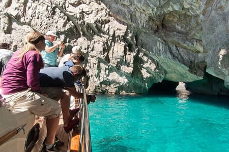 Volledige dag Capri-eilandcruise vanuit Praiano, Positano of Amalfi