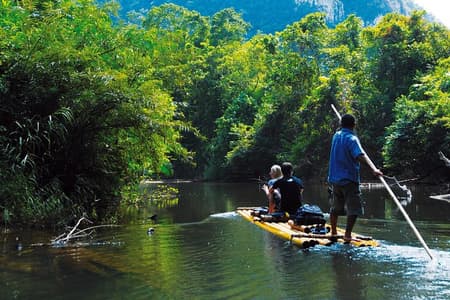 Full Day Khao Sok National Park Tour from Krabi with Bamboo Rafting & Lunch