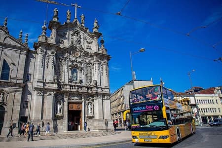 Porto 48-Hour Hop-On Hop-Off Tour with Option Cruise and Tasting
