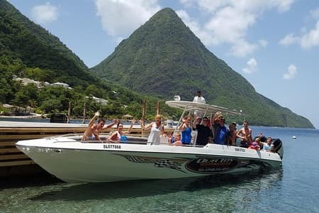 St. Lucia: Land- und Seetour