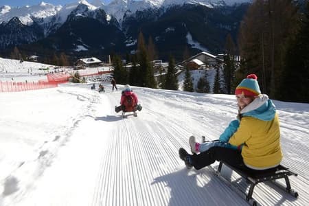 De beroemdste rodelpiste in de Dolomieten en een panoramische tour met de auto