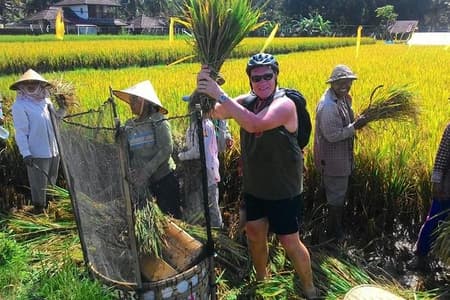 Electric Cycling Tour of Ubud with Free Hotel Transfer and Lunch