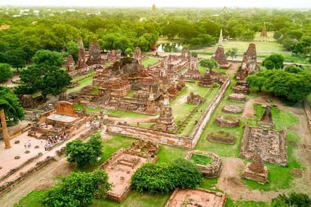 Ayutthaya Temples and River Cruise from Bangkok