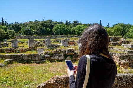 Billet électronique et visite audio de l'ancienne Agora d'Athènes