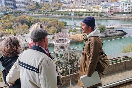 Hiroshima Peace (Heiwa) Wanderung zu Weltkulturerbestätten