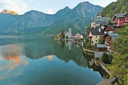 Hallstatt begeleide dagtrip vanuit Wenen met boottochtoptie