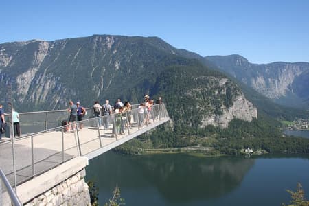 Excursion guidée d'une journée à Hallstatt au départ de Vienne avec option de promenade en bateau