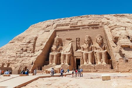 Excursão diurna particular para os templos de Abu Simbel saindo de Assuã