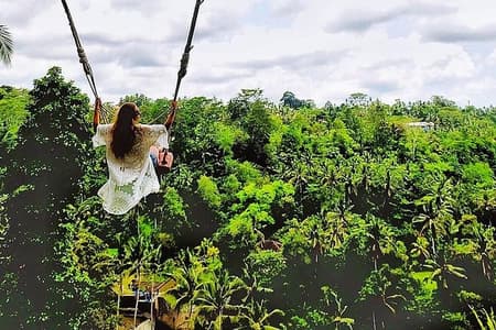 Bali Swing Experience and Kintamani Volcano Tour