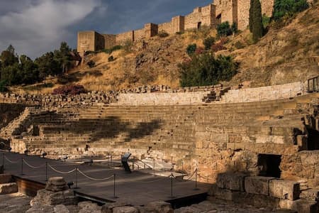 Teatro Romano de 1,5 horas e Excursão a pé pelo Castelo de Alcazaba