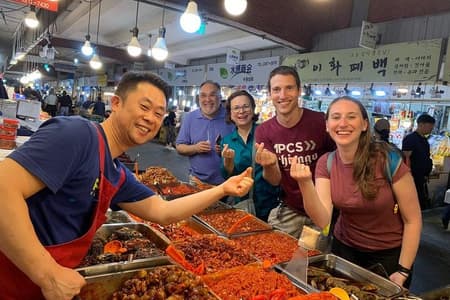 Night Market Food Tour in Seoul