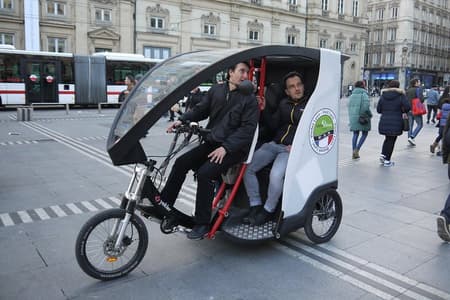 1 or 2-Hour Pedicab tour of Lyon