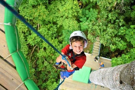 Zipline by Hawk Adventure The Biggest & Longest in Koh Samui