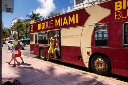 Miami : Hop-on Hop-off-Sightseeing-Tour mit Kreuzfahrtoption