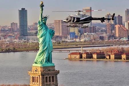 Helikoptertour over New York en Manhattan