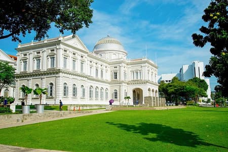 Eintrittskarte für das Nationalmuseum von Singapur