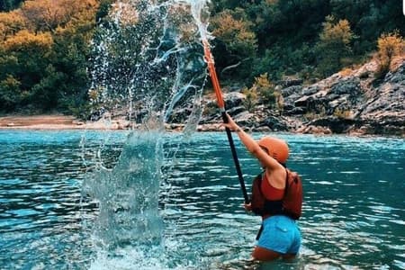 Amazing Rafting Experience at Last Wild Vjosa River of Europe in Permet, Albania