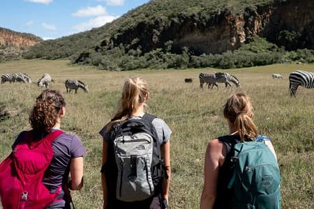 Nairobi : Tagesausflug zum Höllentor und Bootsfahrt auf dem Naivasha-See