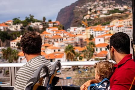 Excursão com várias paradas 3 em 1 em Funchal