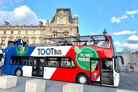 Tour en autobús turístico de París (crucero opcional)