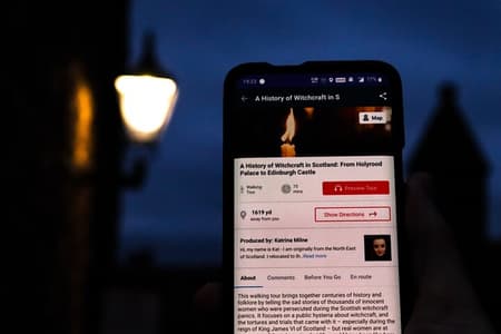 Une histoire de la sorcellerie à Édimbourg : une visite audio autoguidée