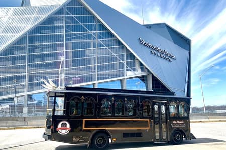 90-Minute Narrated Sightseeing Trolley Tour in Atlanta