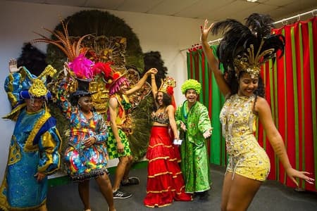Rio Carnival Experience at Backstage of Carnaval Factory (Pick-up included)