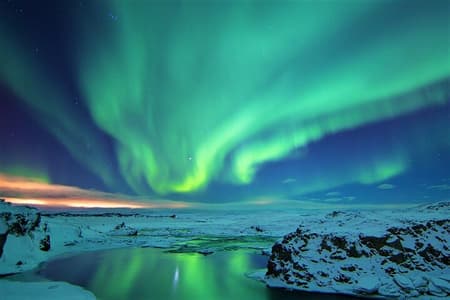 Northern Lights Bus Tour from Reykjavik with Hot Chocolate