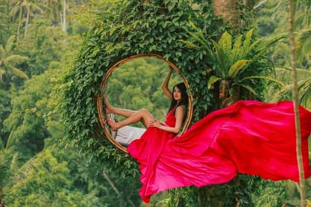 Bali Jungle Swing Experience Full Activity