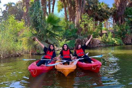 Kayaking on the Nile in Cairo